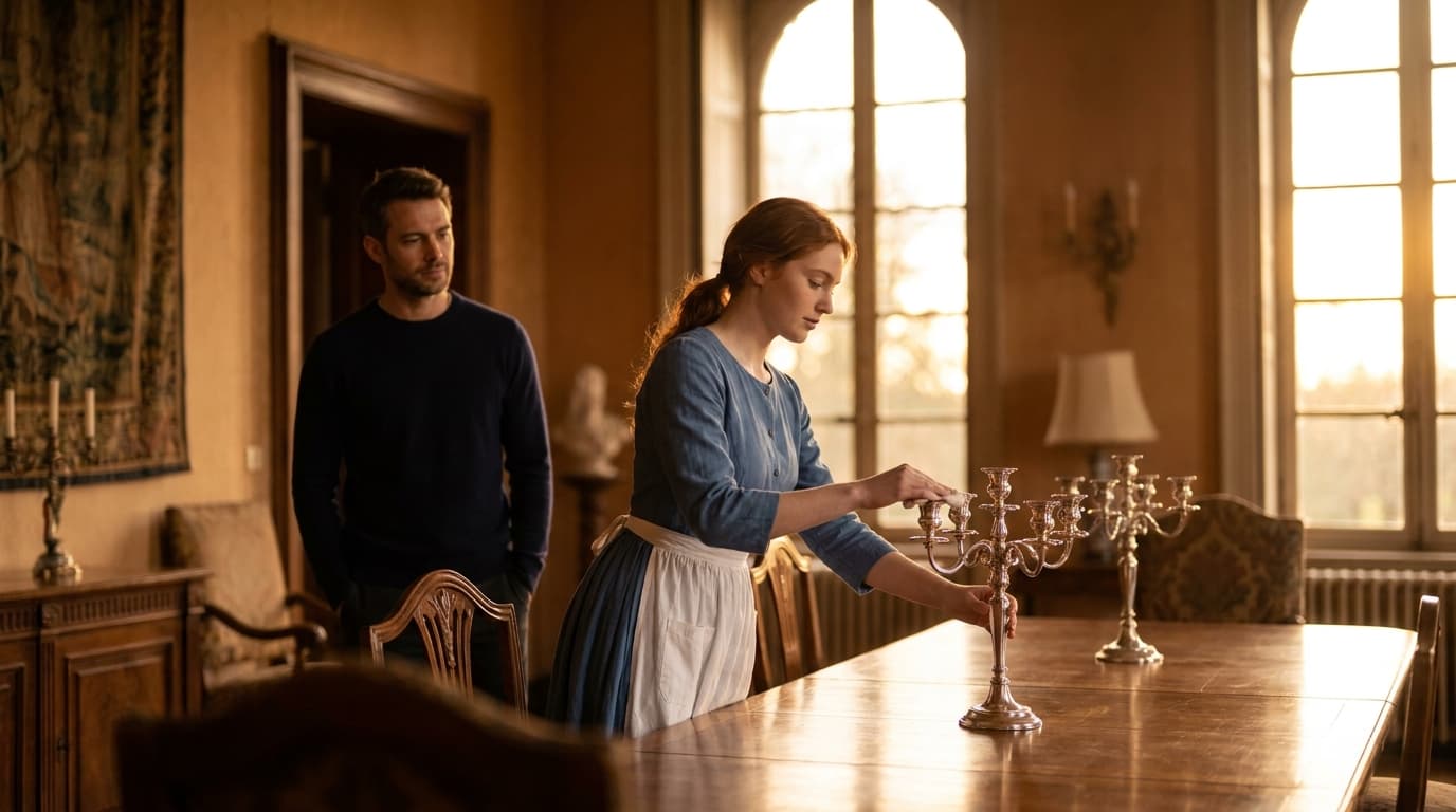 The Maid in His Mother's House
