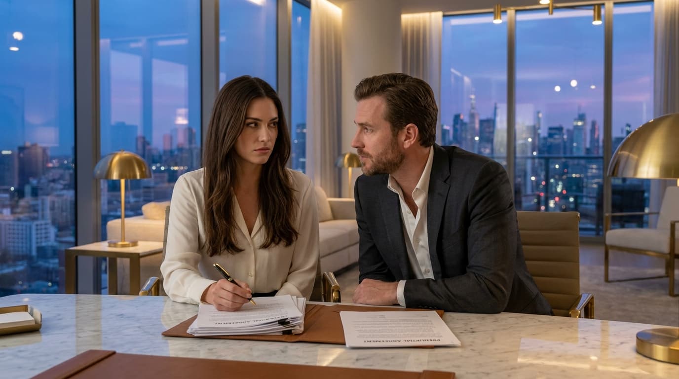 The Prenup He Couldn't Sign