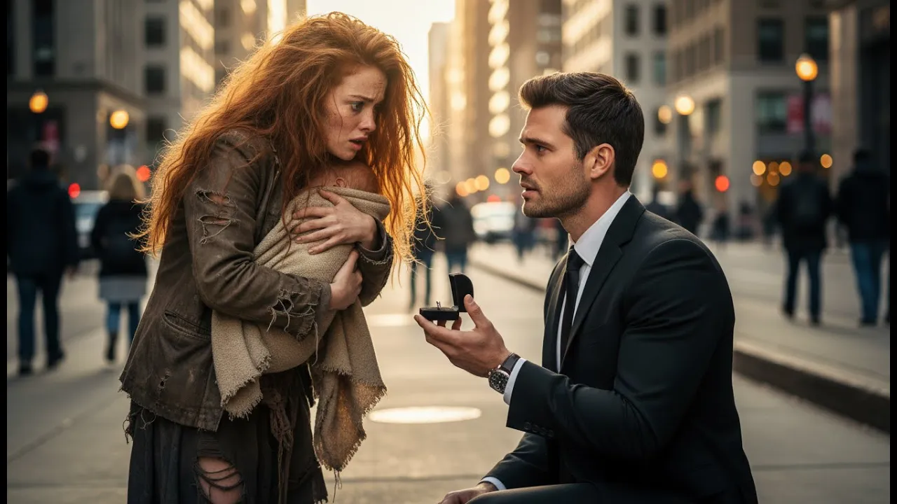 Si j’adopte ton enfant, accepteras-tu de devenir ma femme ? » demanda le milliardaire stérile à …